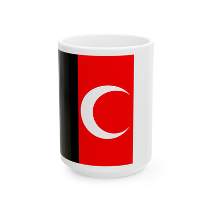 Flag of Herat Government 1930 (Afghanistan) White Coffee Mug-15oz-Go Mug Yourself
