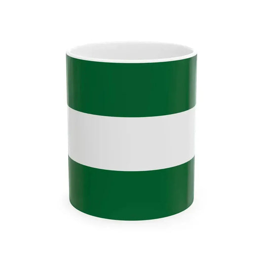 Flag of Herat until 1842 (Afghanistan) White Coffee Mug 11oz - Go Mug Yourself