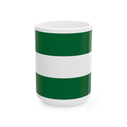 Flag of Herat until 1842 (Afghanistan) White Coffee Mug-15oz-Go Mug Yourself