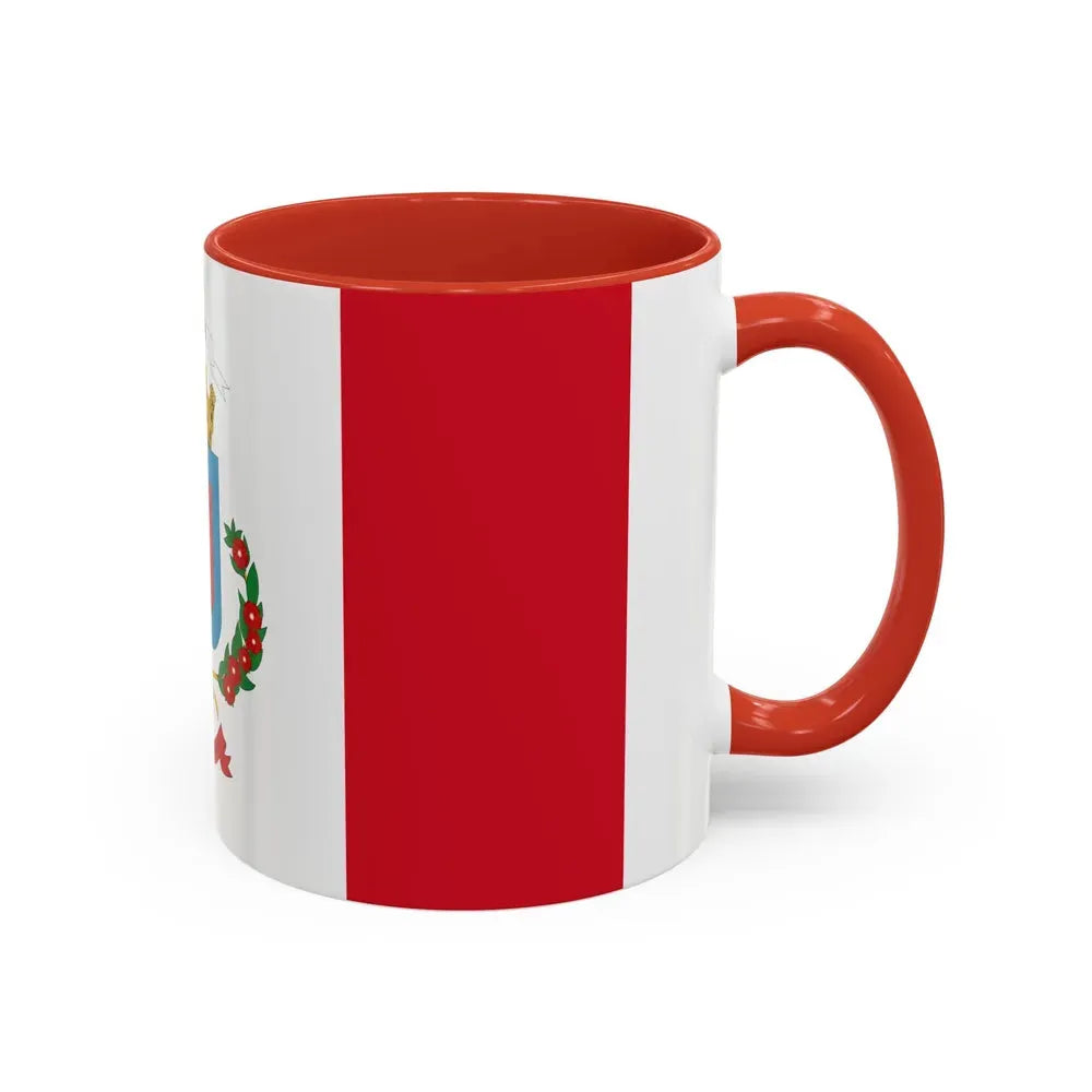 Flag of Heredia Province Costa Rica - Accent Coffee Mug - Go Mug Yourself