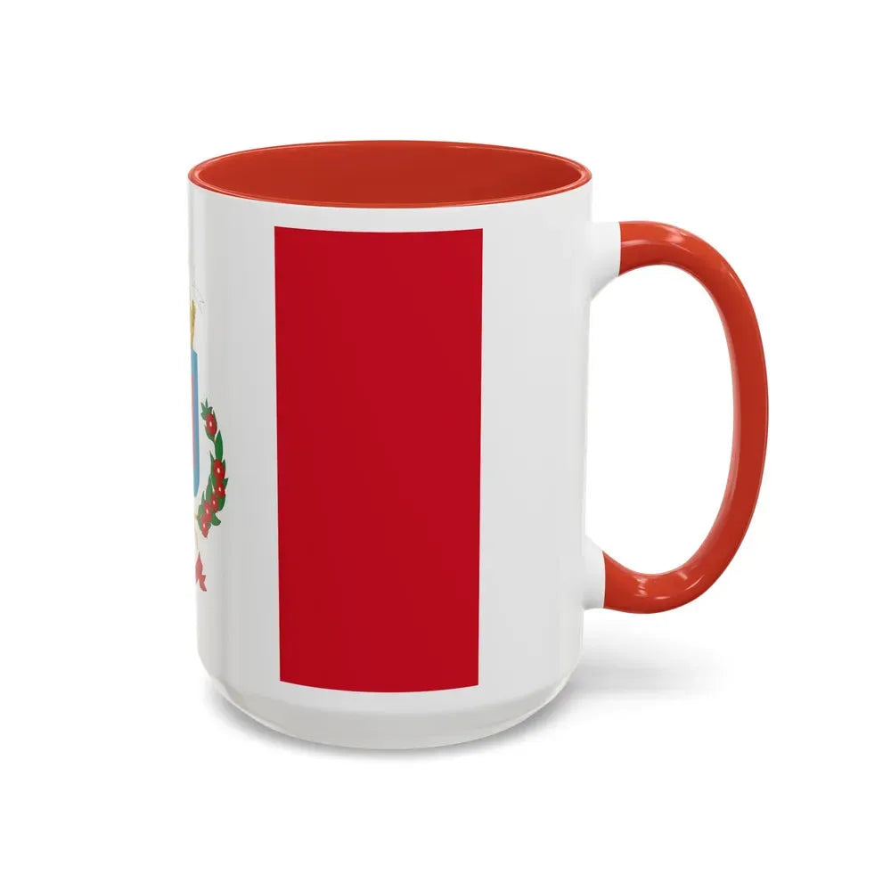 Flag of Heredia Province Costa Rica - Accent Coffee Mug - Go Mug Yourself