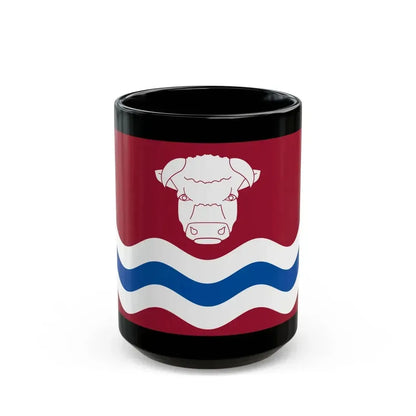 Flag of Herefordshire UK - Black Coffee Mug 15oz - Go Mug Yourself