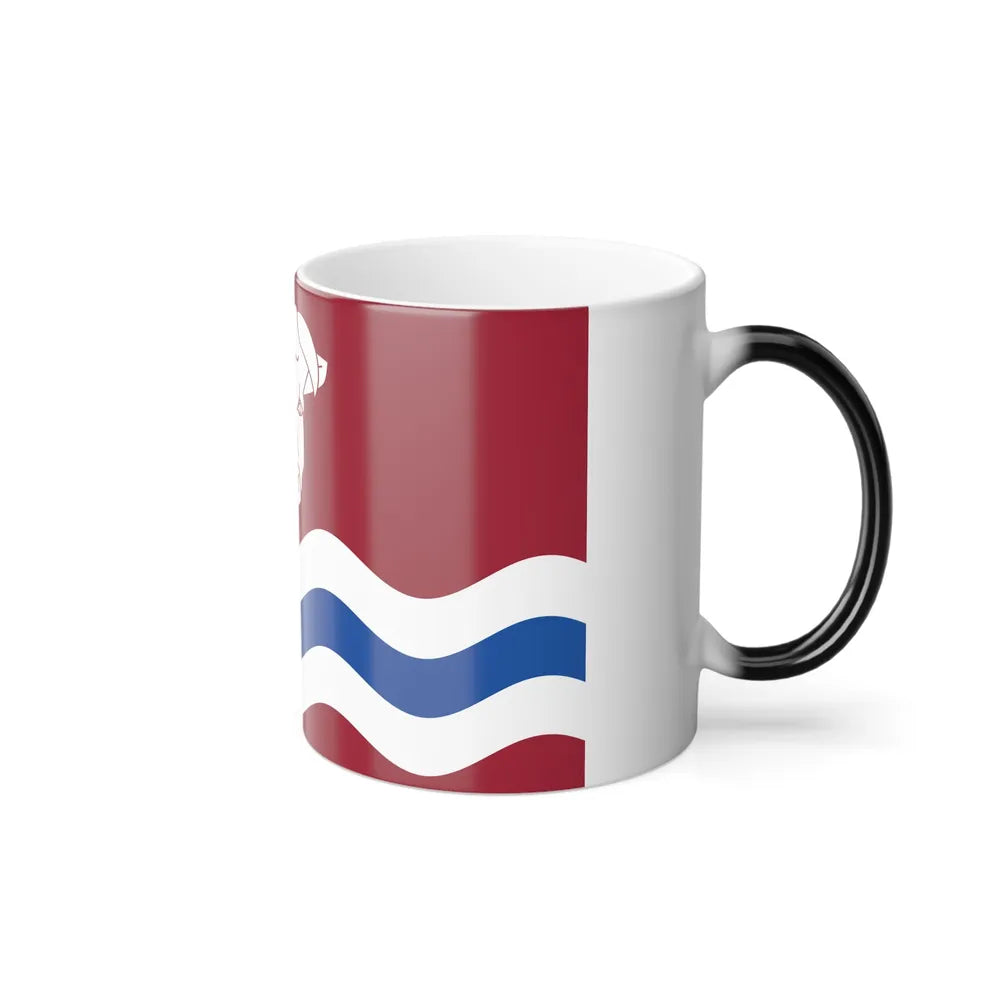 Flag of Herefordshire UK - Color Changing Coffee Mug-Go Mug Yourself