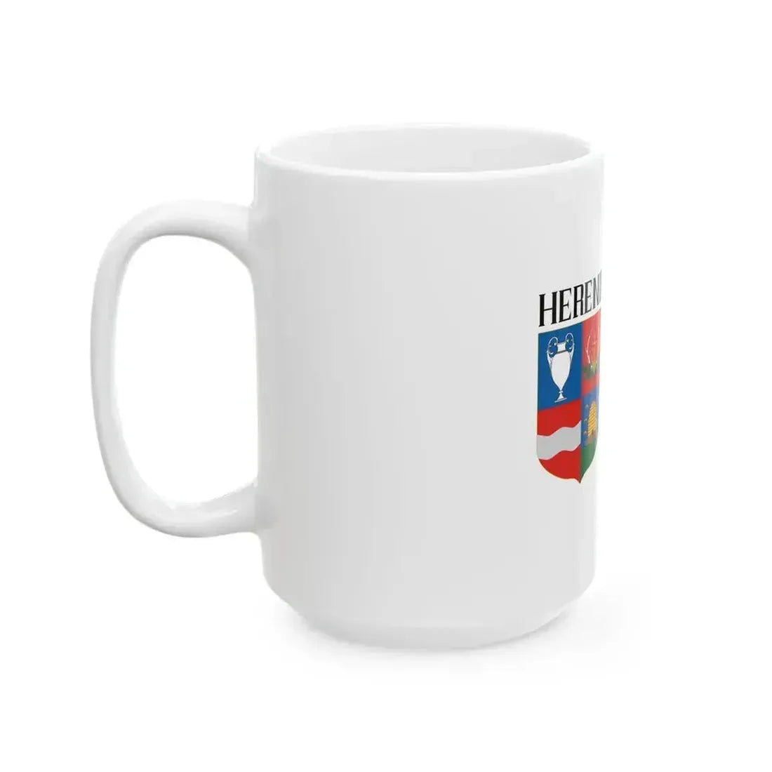 Flag of Herend (Hungary) White Coffee Mug - Go Mug Yourself