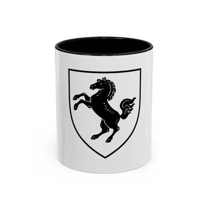 Flag of Herford Germany - Accent Coffee Mug 11oz Black - Go Mug Yourself