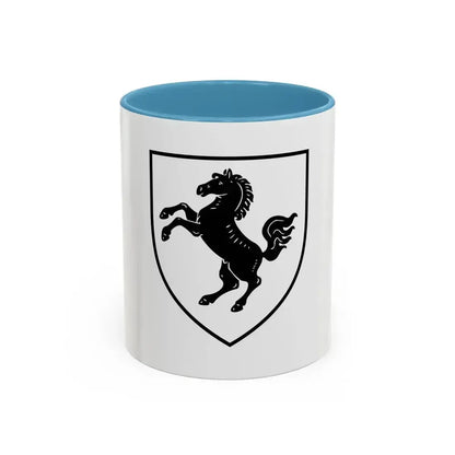 Flag of Herford Germany - Accent Coffee Mug 11oz Light Blue - Go Mug Yourself