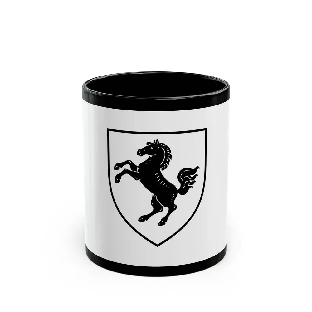 Flag of Herford Germany - Black Coffee Mug-11oz-Go Mug Yourself