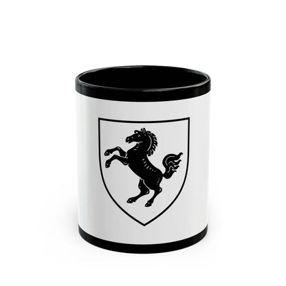 Flag of Herford Germany - Black Coffee Mug-11oz-Go Mug Yourself