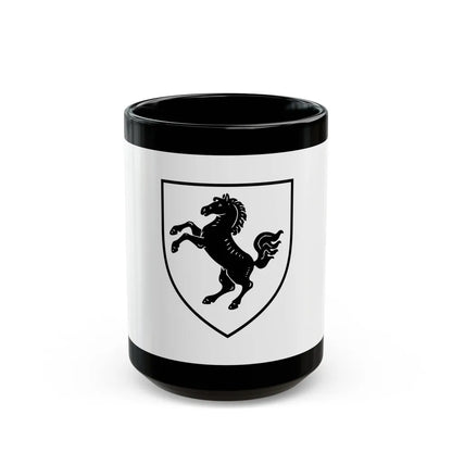 Flag of Herford Germany - Black Coffee Mug-15oz-Go Mug Yourself