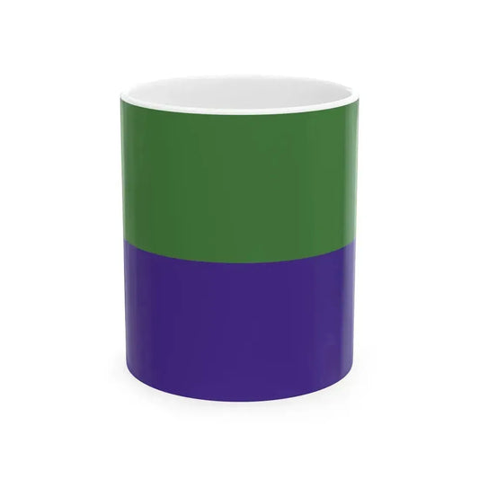 Flag of Hermann Missouri (United States) White Coffee Mug 11oz - Go Mug Yourself