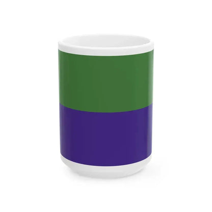 Flag of Hermann Missouri (United States) White Coffee Mug 15oz - Go Mug Yourself
