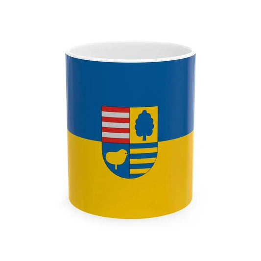Flag of Hernad (Hungary) White Coffee Mug 11oz - Go Mug Yourself