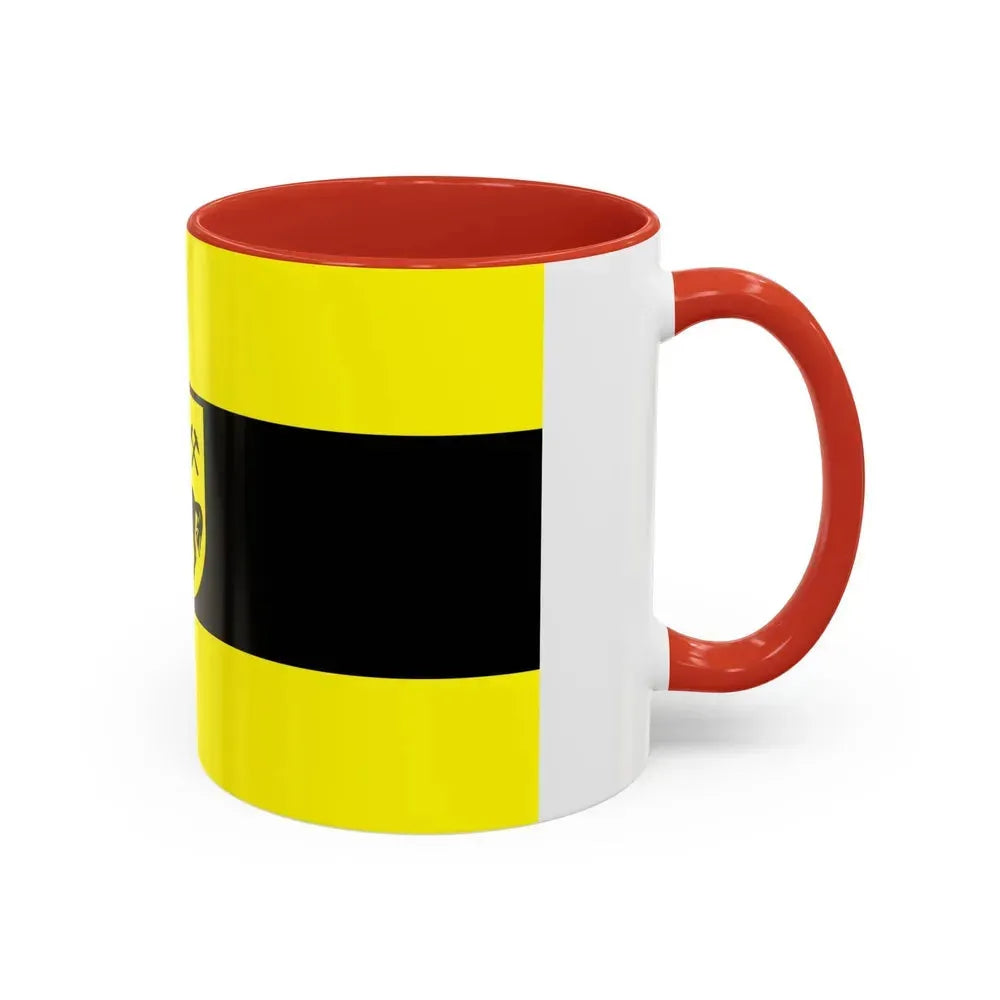 Flag of Herne Germany - Accent Coffee Mug - Go Mug Yourself