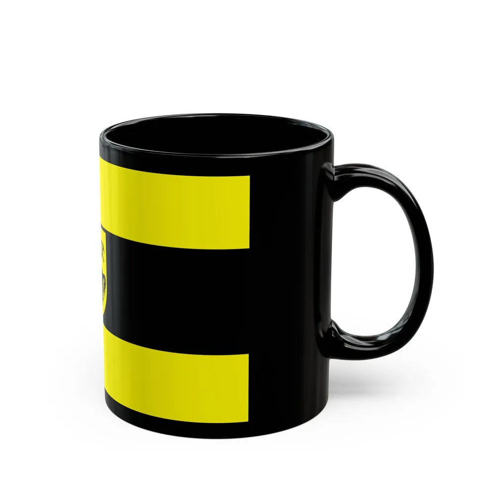 Flag of Herne Germany - Black Coffee Mug-Go Mug Yourself