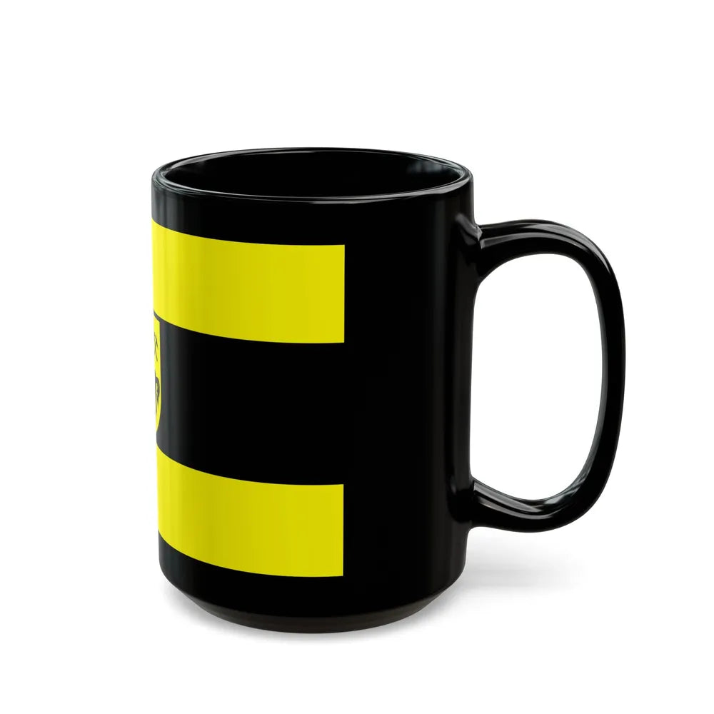 Flag of Herne Germany - Black Coffee Mug-Go Mug Yourself