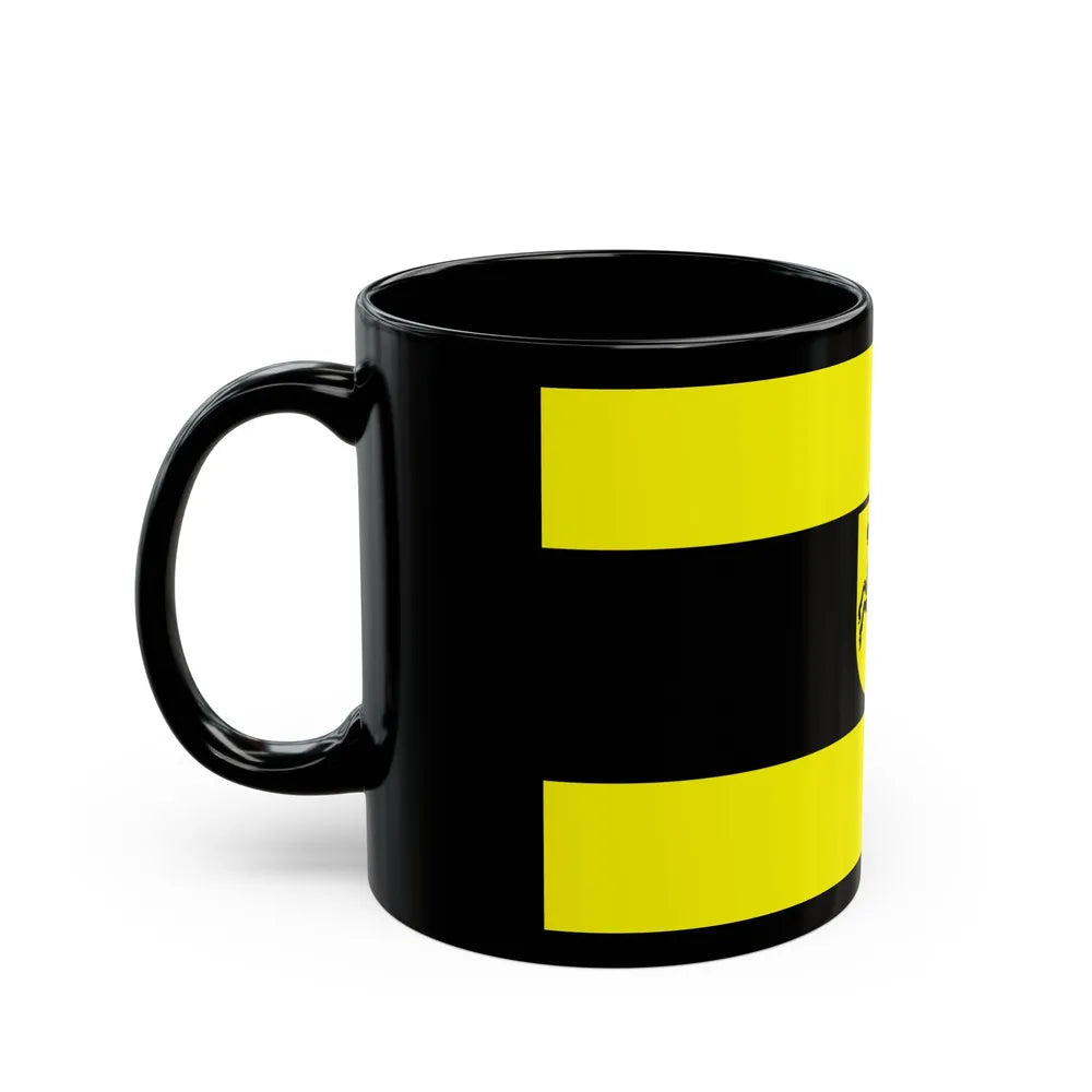 Flag of Herne Germany - Black Coffee Mug-Go Mug Yourself