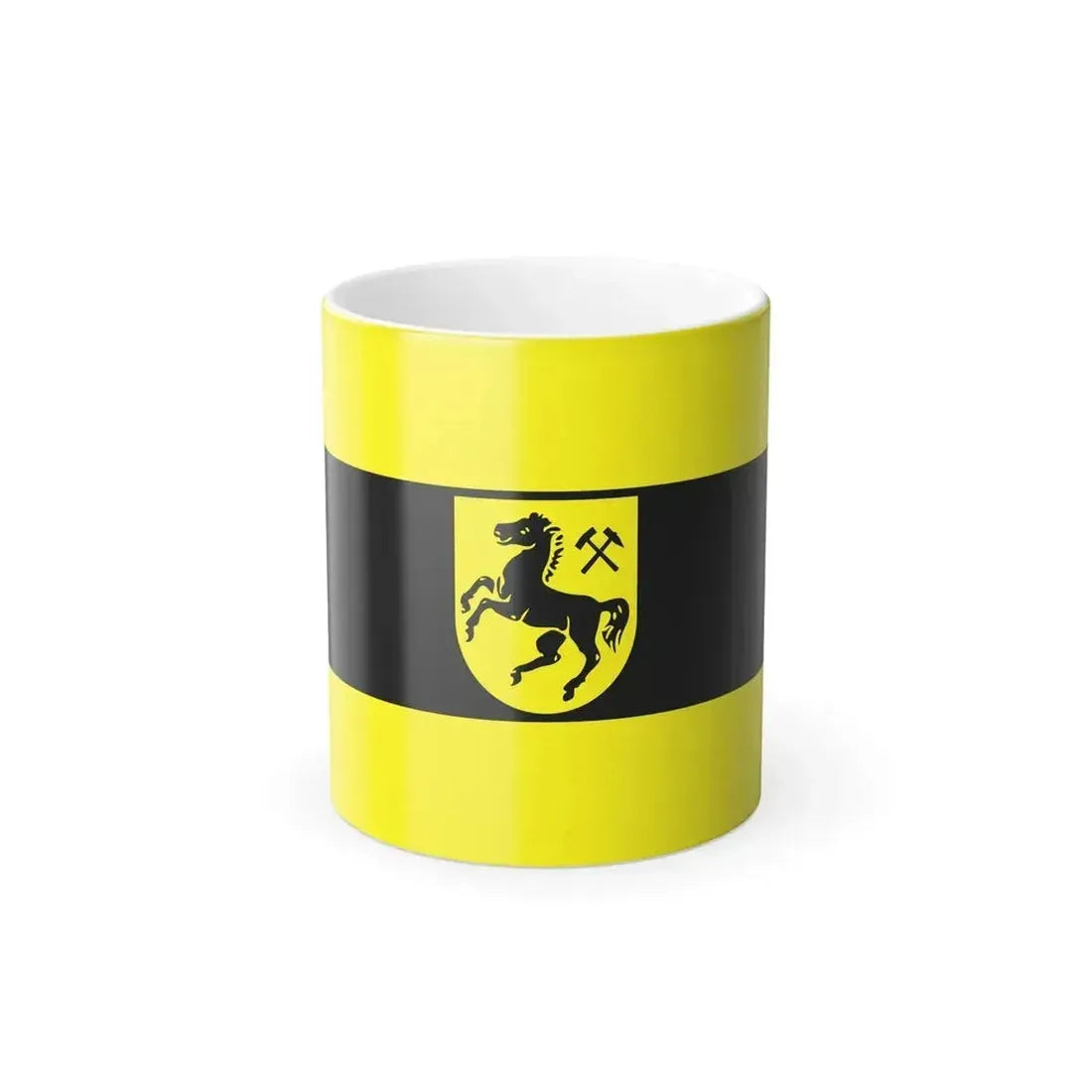 Flag of Herne Germany - Color Changing Coffee Mug 11oz - Go Mug Yourself