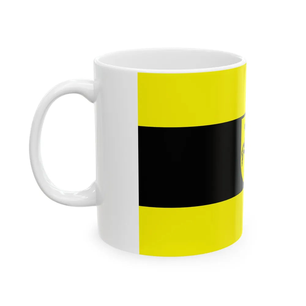 Flag of Herne Germany - White Coffee Mug-Go Mug Yourself