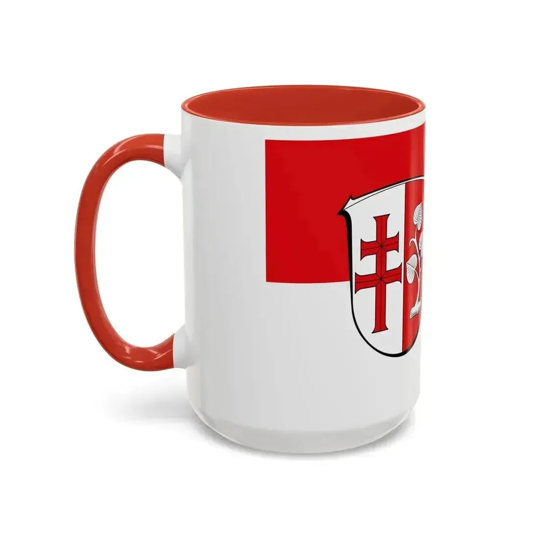 Flag of Hersfeld Rotenburg Germany - Accent Coffee Mug - Go Mug Yourself