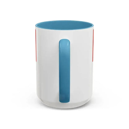 Flag of Hersfeld Rotenburg Germany - Accent Coffee Mug - Go Mug Yourself