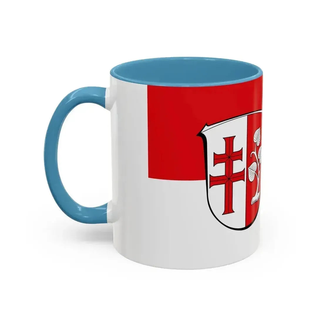 Flag of Hersfeld Rotenburg Germany - Accent Coffee Mug - Go Mug Yourself
