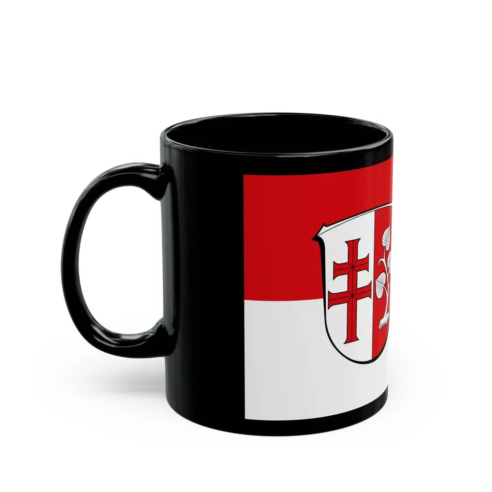 Flag of Hersfeld Rotenburg Germany - Black Coffee Mug-Go Mug Yourself