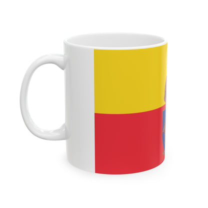 Flag of Herstal (Belgium) White Coffee Mug-Go Mug Yourself