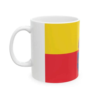 Flag of Herstal (Belgium) White Coffee Mug - Go Mug Yourself