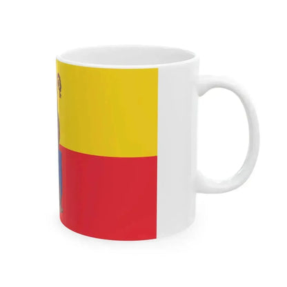 Flag of Herstal (Belgium) White Coffee Mug - Go Mug Yourself