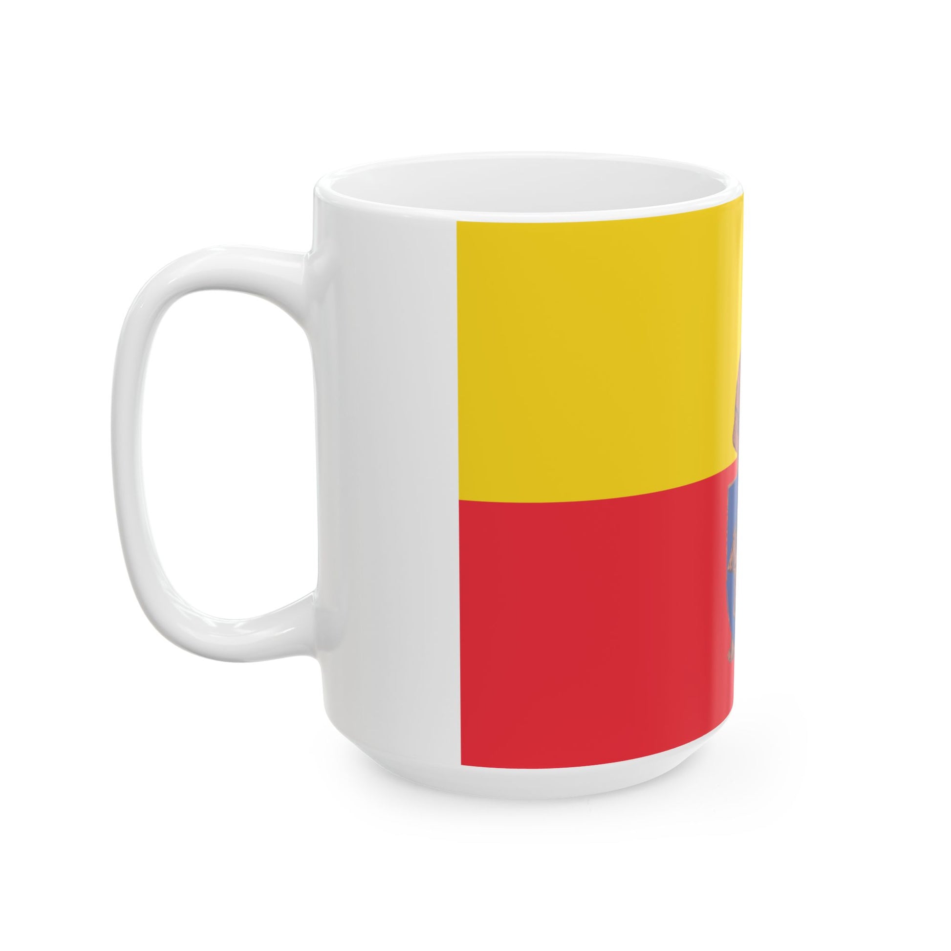 Flag of Herstal (Belgium) White Coffee Mug-Go Mug Yourself