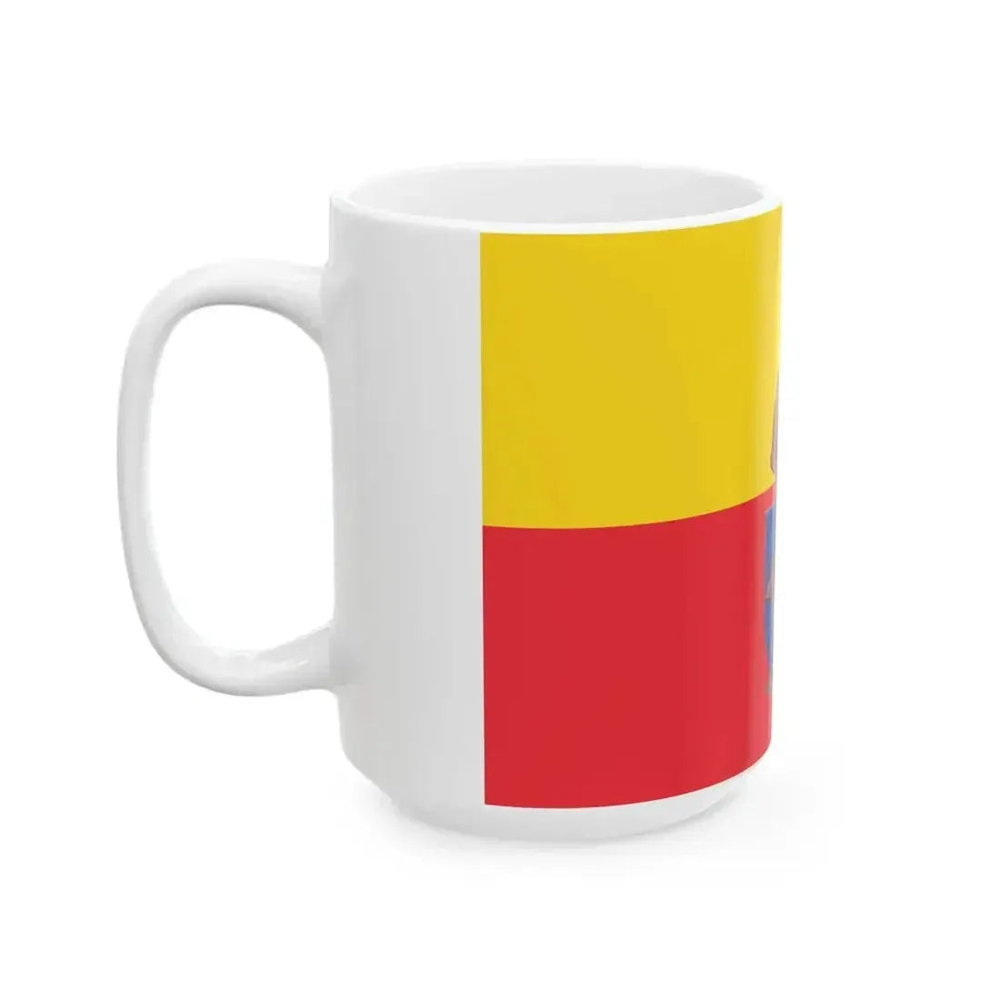 Flag of Herstal (Belgium) White Coffee Mug - Go Mug Yourself