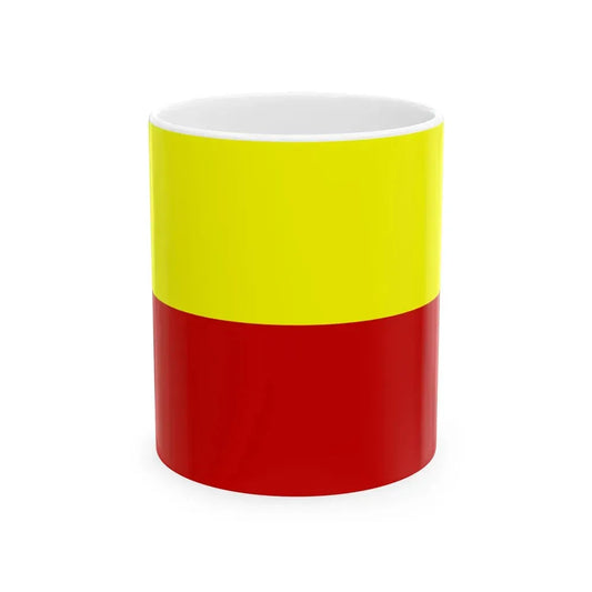 Flag of Herzegovina 1878-1918 (Bosnia and Herzegovina) White Coffee Mug 11oz - Go Mug Yourself
