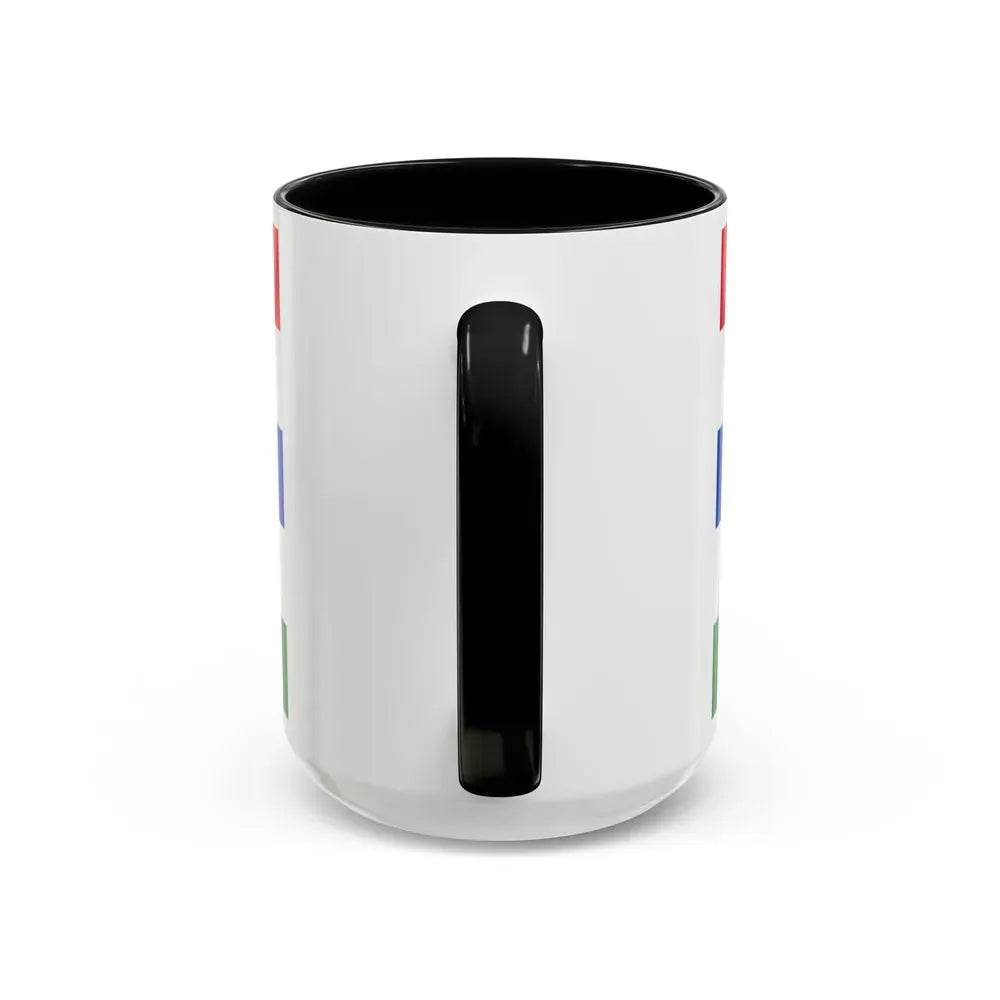 Flag of Herzegovina Neretva Canton Bosnia and Herzegovina - Accent Coffee Mug - Go Mug Yourself