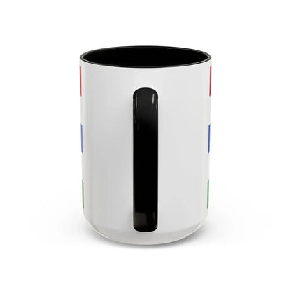 Flag of Herzegovina Neretva Canton Bosnia and Herzegovina - Accent Coffee Mug - Go Mug Yourself