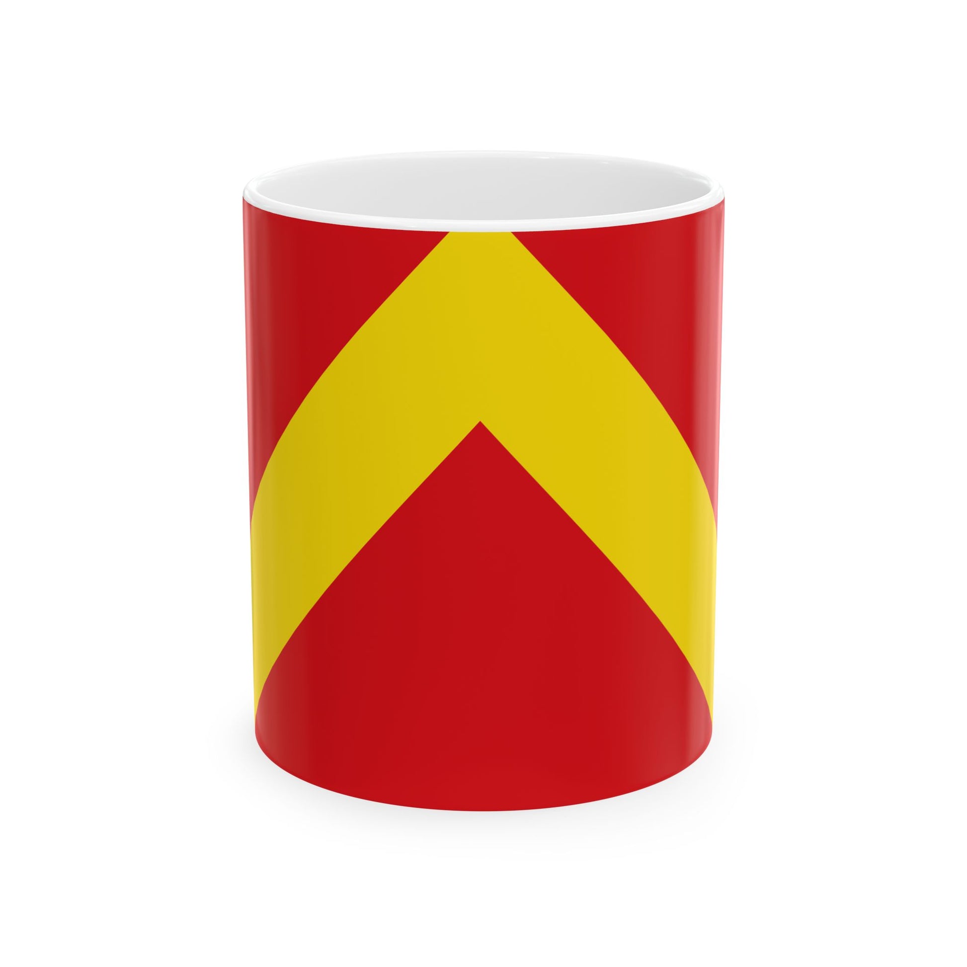Flag of Herzele (Belgium) White Coffee Mug-11oz-Go Mug Yourself