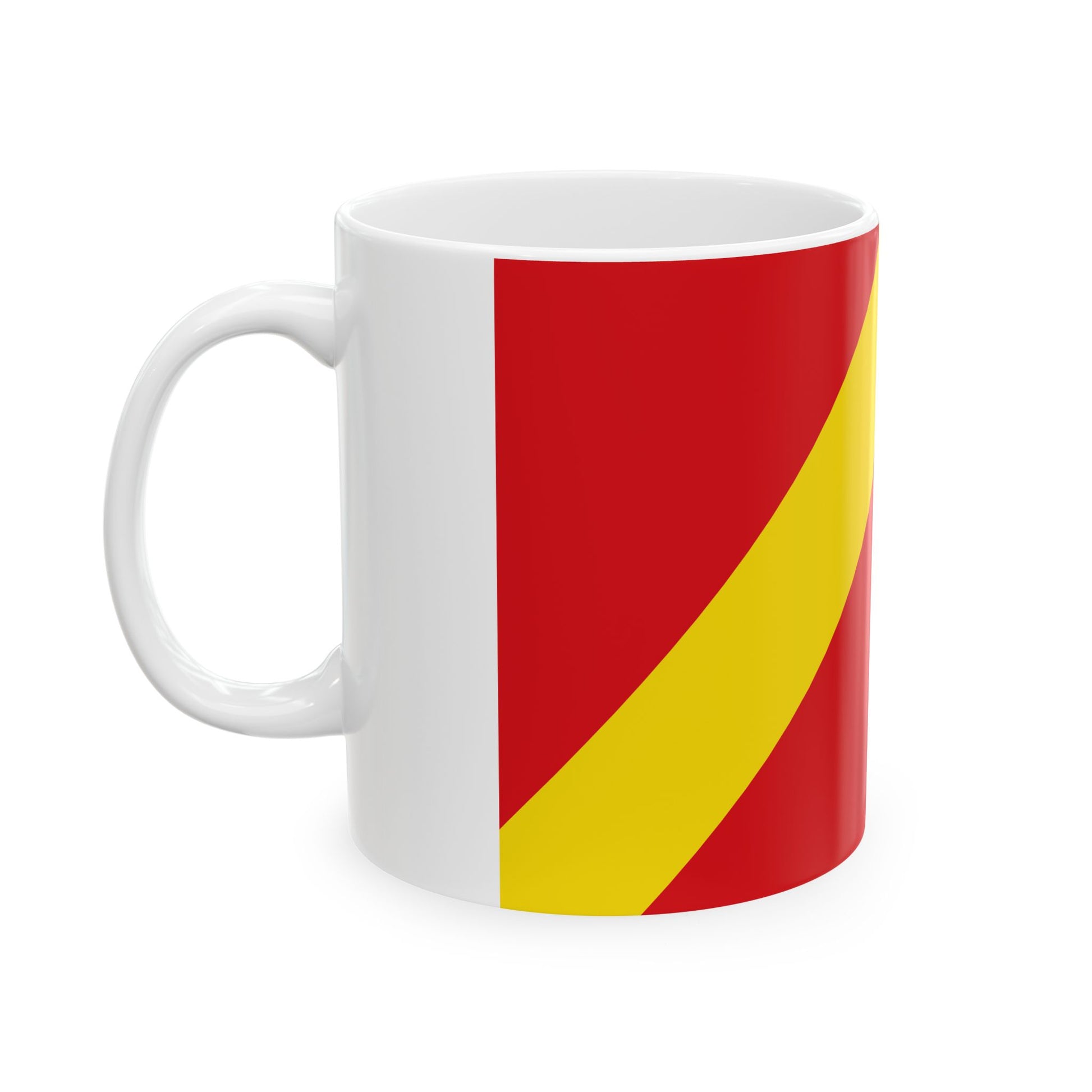 Flag of Herzele (Belgium) White Coffee Mug-Go Mug Yourself