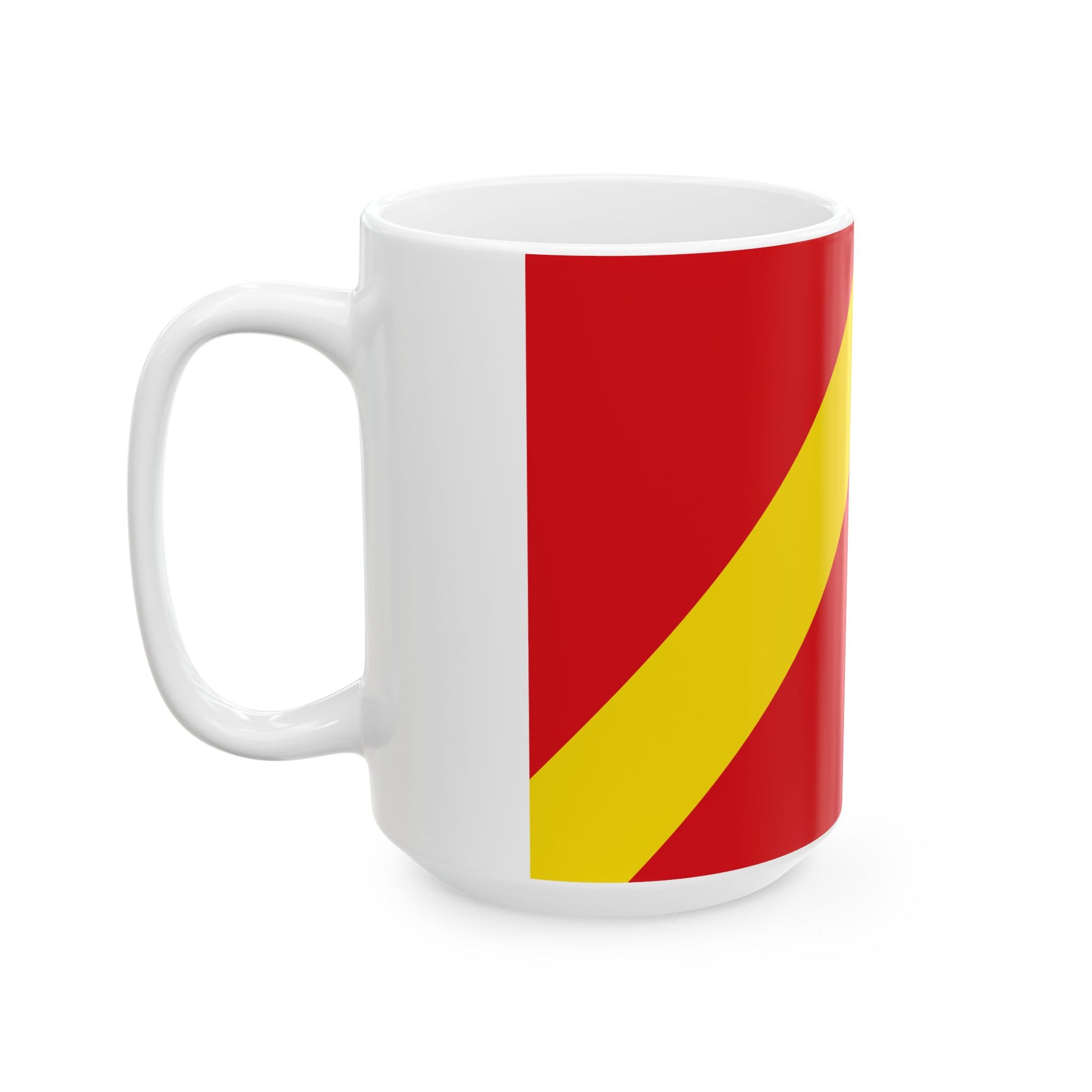 Flag of Herzele (Belgium) White Coffee Mug-Go Mug Yourself