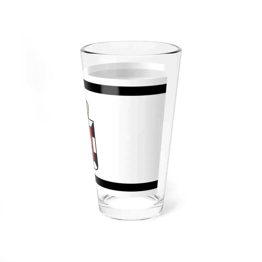 Flag of Herzogtum Lauenburg Germany - Pint Glass 16oz - Go Mug Yourself