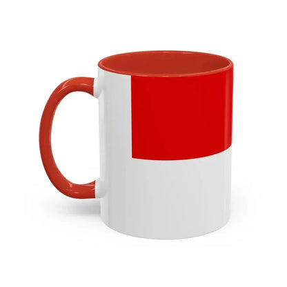 Flag of Hesse Germany - Accent Coffee Mug - Go Mug Yourself