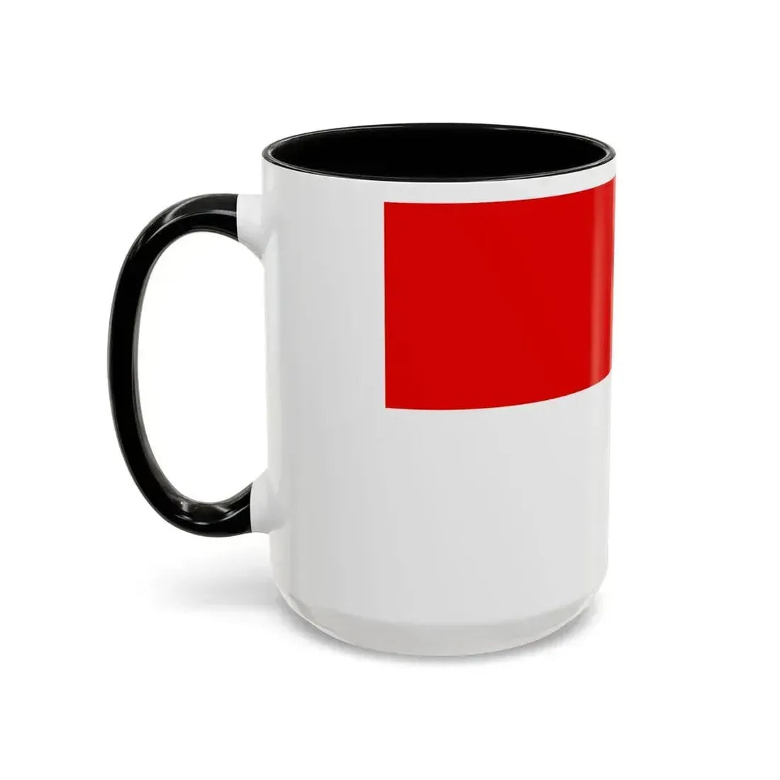 Flag of Hesse Germany - Accent Coffee Mug - Go Mug Yourself