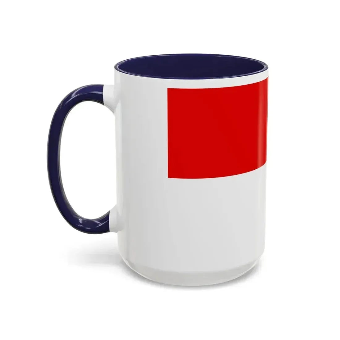 Flag of Hesse Germany - Accent Coffee Mug - Go Mug Yourself