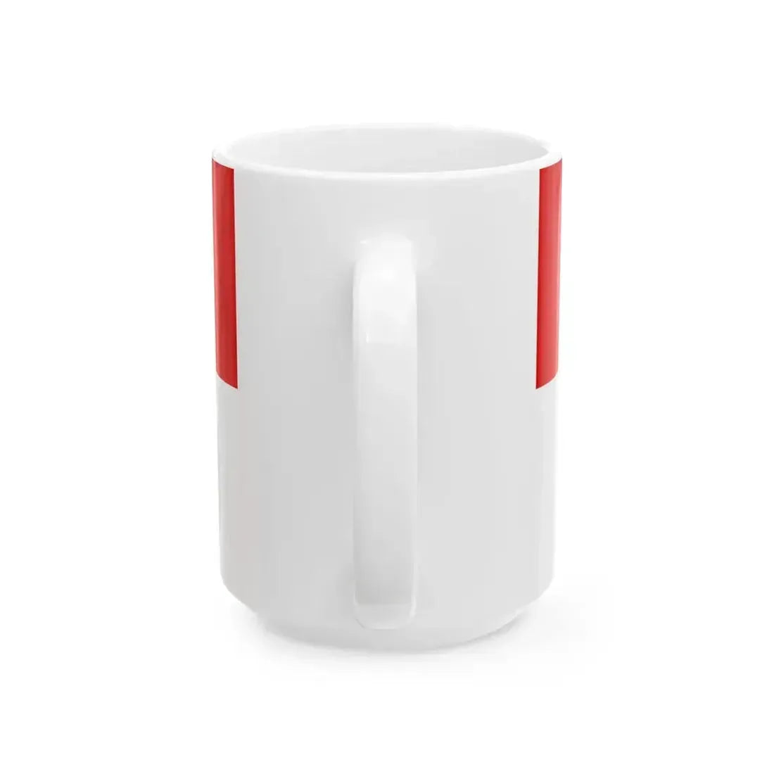 Flag of Hesse state (Germany) White Coffee Mug - Go Mug Yourself