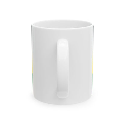 Flag of Heuvelland (Belgium) White Coffee Mug-Go Mug Yourself