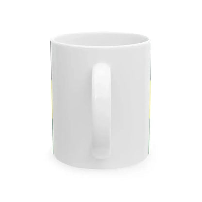 Flag of Heuvelland (Belgium) White Coffee Mug - Go Mug Yourself