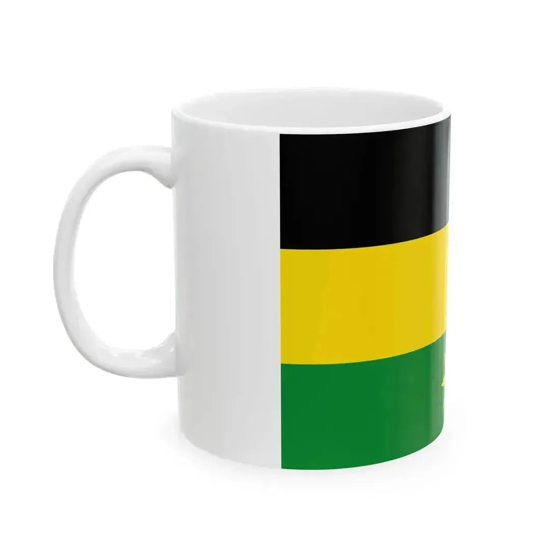 Flag of Heuvelland (Belgium) White Coffee Mug - Go Mug Yourself