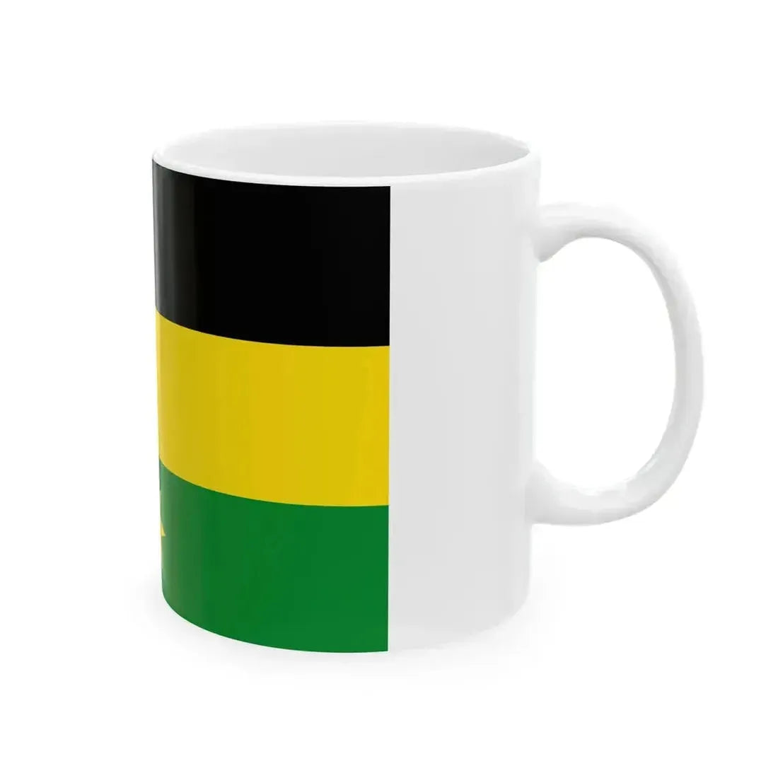 Flag of Heuvelland (Belgium) White Coffee Mug - Go Mug Yourself