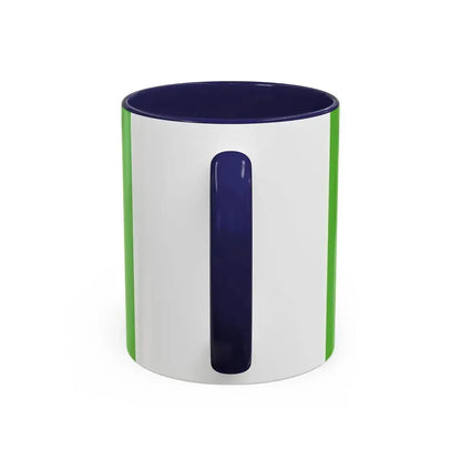 Flag of Heves County Hungary - Accent Coffee Mug - Go Mug Yourself
