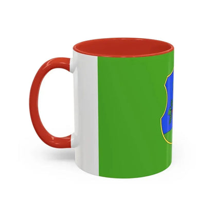 Flag of Heves County Hungary - Accent Coffee Mug - Go Mug Yourself