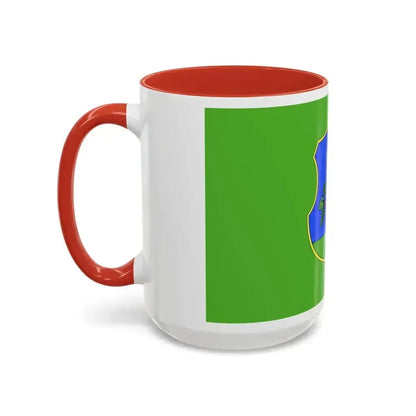Flag of Heves County Hungary - Accent Coffee Mug - Go Mug Yourself