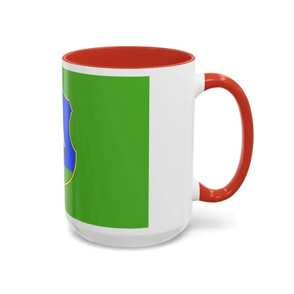 Flag of Heves County Hungary - Accent Coffee Mug - Go Mug Yourself